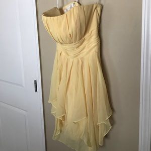 Yellow bridesmaids dress, like new